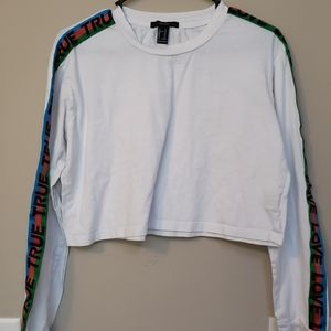 Forever 21 True Love Crop Top